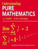 Cover of Understanding pure mathematics by A. J. Sadler