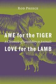 Front cover of Awe for the Tiger, Love for the Lamb by Rod Preece