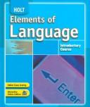 Cover of Elements of Language by Scott O’Dell