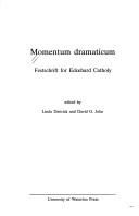 Cover of Momentum dramaticum by Eckehard Catholy