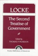 Front cover of Essay concerning the true original extent and end of civil government by John Locke