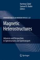 Cover of Magnetic heterostructures by Samuel D. Bader