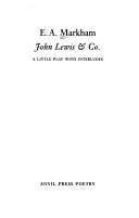 Cover of John Lewis & Co by E. A. Markham