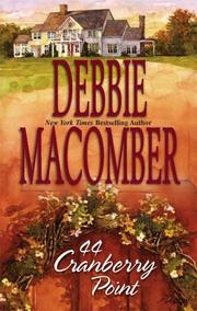 Front cover of 44 Cranberry Point (Cedar Cove, Book 4) by Debbie Macomber