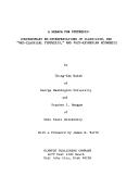 Front cover of A search for synthesis by Ching-Yao Hsieh