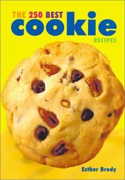 Front cover of The 250 best cookie recipes by Esther Brody