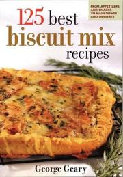 Cover of 125 best biscuit mix recipes by George Geary