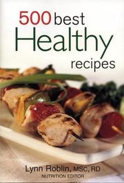 Front cover of 500 best healthy recipes by Lynn Roblin