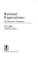 Cover of Rational expectations by G. K. Shaw