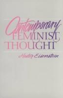Front cover of Contemporary feminist thought by Hester Eisenstein