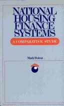 Cover of National housing finance systems by Mark Boléat