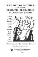 Front cover of The Negro mother by Langston Hughes