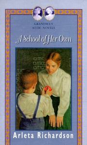 Cover of A school of her own by Arleta Richardson