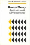 Cover of Reversal theory by David Fontana