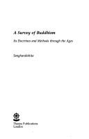 Cover of A survey of Buddhism by Sangharakshita Bhikshu
