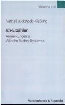 Front cover of Ich-Erzählen by Nathali Jückstock-Kiessling
