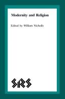 Cover of Modernity and religion by William Nicholls