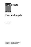 Front cover of L' ancien français by Geneviève Joly
