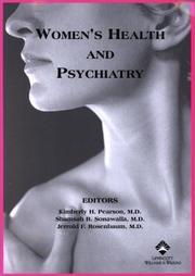 Cover of Women's health and psychiatry by J. F. Rosenbaum