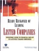 Front cover of Ready reckoner of leading listed companies by Unknown