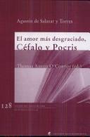 Front cover of El amor más desgraciado, Céfalo y Pocris by Agustín Salazar y Torres