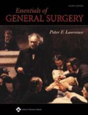 Front cover of Essentials of general surgery by Peter F. Lawrence
