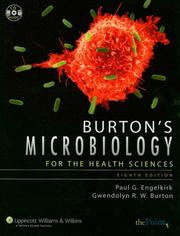 Front cover of Burton's microbiology for the health sciences by Paul G. Engelkirk