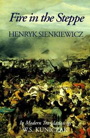 Cover of Fire in the steppe by Henryk Sienkiewicz