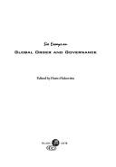 Front cover of Six essays on global order and governance by Harto Hakovirta