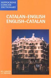 Front cover of Catalan-English, English-Catalan dictionary by M. S. Sabater