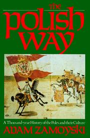 Cover of The Polish way by Adam Zamoyski