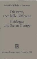 Front cover of Die zarte, aber helle Differenz by Friedrich-Wilhelm von Herrmann
