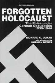 Cover of Forgotten Holocaust by Richard C. Lukas