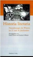 Cover of Historia literaria by Frank Grunert