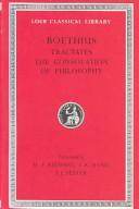 Cover of The theological tractates by Boethius