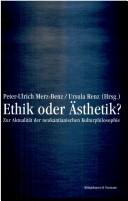 Front cover of Ehtik oder  Asthetik?: Zur Aktualit at der neukantianischen Kulturphilosophie by Unknown