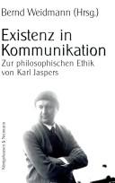 Front cover of Existenz in Kommunikation by Ernst Wolfgang Orth