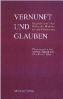 Cover of Vernunft und Glauben by Xavier Tilliette