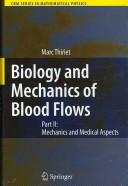 Cover of Biology and mechanics of blood flows by Marc Thiriet