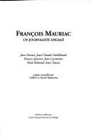 Front cover of François Mauriac by François Mauriac
