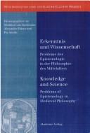 Front cover of Erkenntnis und Wissenschaft by Alexander Fidora