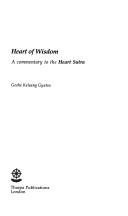 Front cover of Heart of wisdom by Tshul-khrims-rgya-mtsho Sgo-maṅ Dge-bśes.