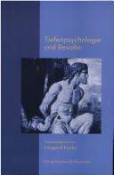 Front cover of Tiefenpsychologie und Revolte by Unknown