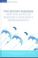 Front cover of The Jevons paradox and the myth of resource efficiency improvements by Mario Giampietro
