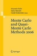 Front cover of Monte Carlo and Quasi-Monte Carlo methods 2006 by International Conference on Monte Carlo and Quasi-Monte Carlo Methods in Scientific Computing. (7th 2006 Ulm, Germany)