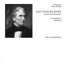 Cover of Leo von Klenze by Norbert Lieb