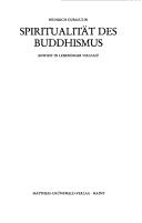Front cover of Spiritualität des Buddhismus by Heinrich Dumoulin