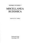 Cover of Miscellanea Buddhica by Chr Lindtner