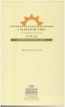 Front cover of Calidad de vida y exigencias éticas by Armando J. Bravo