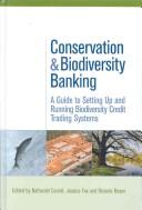 Cover of Conservation and biodiversity banking by Jessica Fox